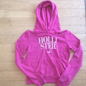 Pink Hollister sweatshirt